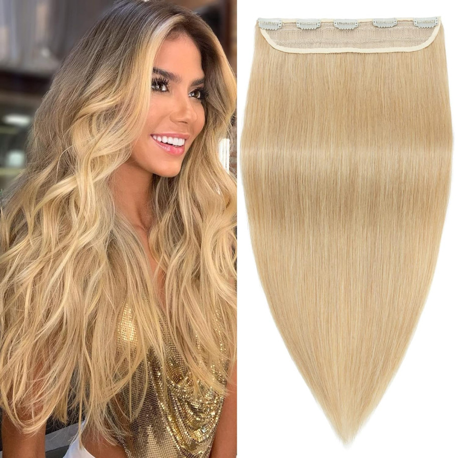 Trese De Par Ondulat Blond Opal